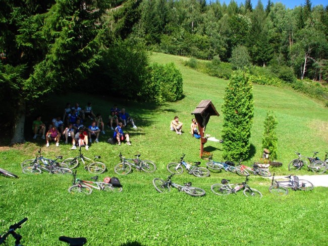 Kolesarjenje v rudnik Mežica 15.8.2007 - foto povečava