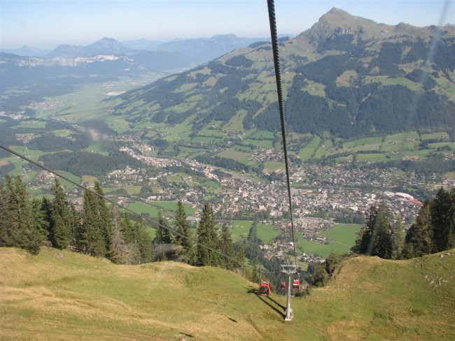 Kitzbühel iz gondole