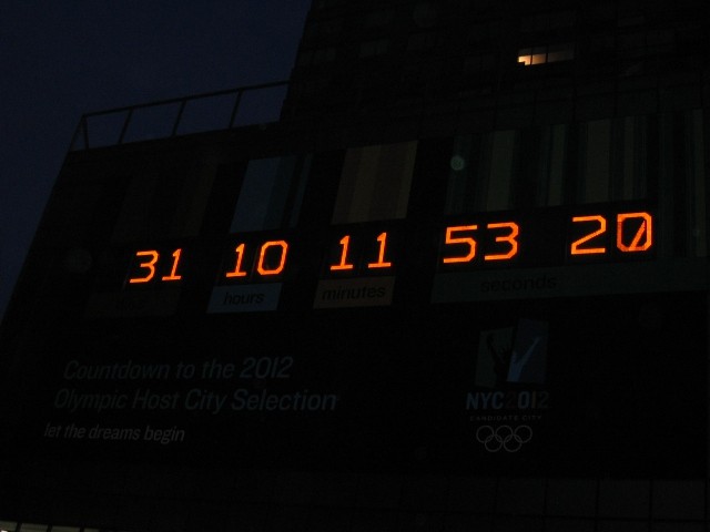 odstevanje do izvolitve mesta za OI 2012