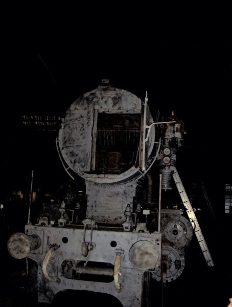 Lokomotiva KkstB 81.5692 - JZ 29-010 v centralni delavnici Lj-Šiška 20.10.2005