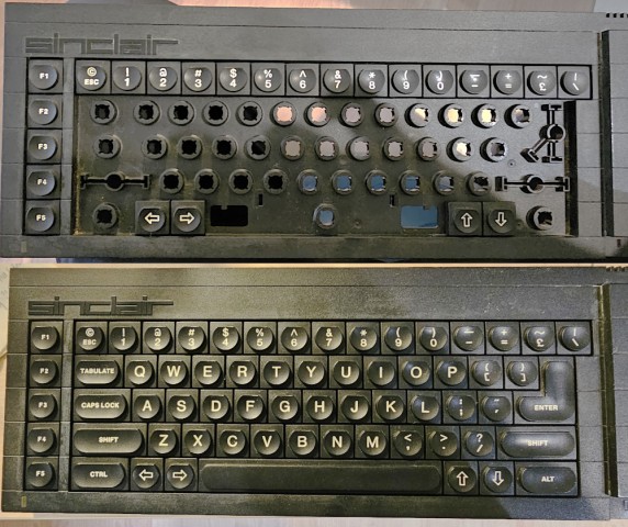 Sinclair QL obnova - foto