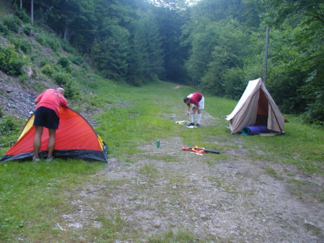 Postavljanje šotorov