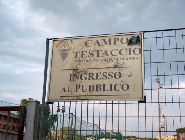 Campo Testaccio, kjer se je klub rodil in kjer je nekoč stal naš prvi stadion.......