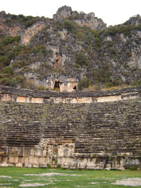 Antično gledališče v Myri