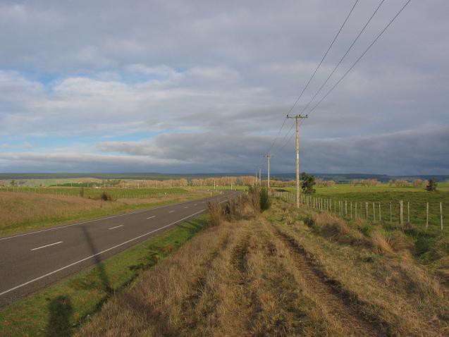 Podeželje na območju Taupo vulkanske cone