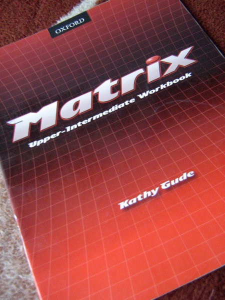 Matrix, delovni zvezek, zelo lepo ohranjen, za 8 strani rešenih nalog, 6,50€