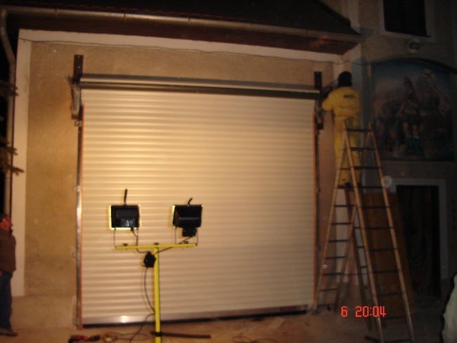 Nova garažna vrata - foto povečava