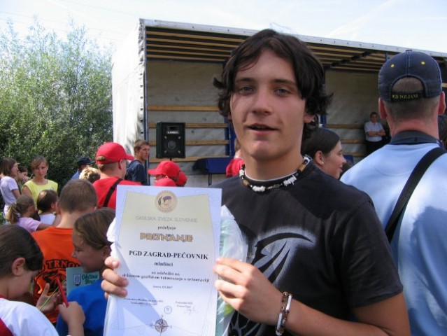 Pogod gasilske mladine Brezovica 2007 - foto