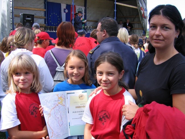 Pogod gasilske mladine Brezovica 2007 - foto povečava