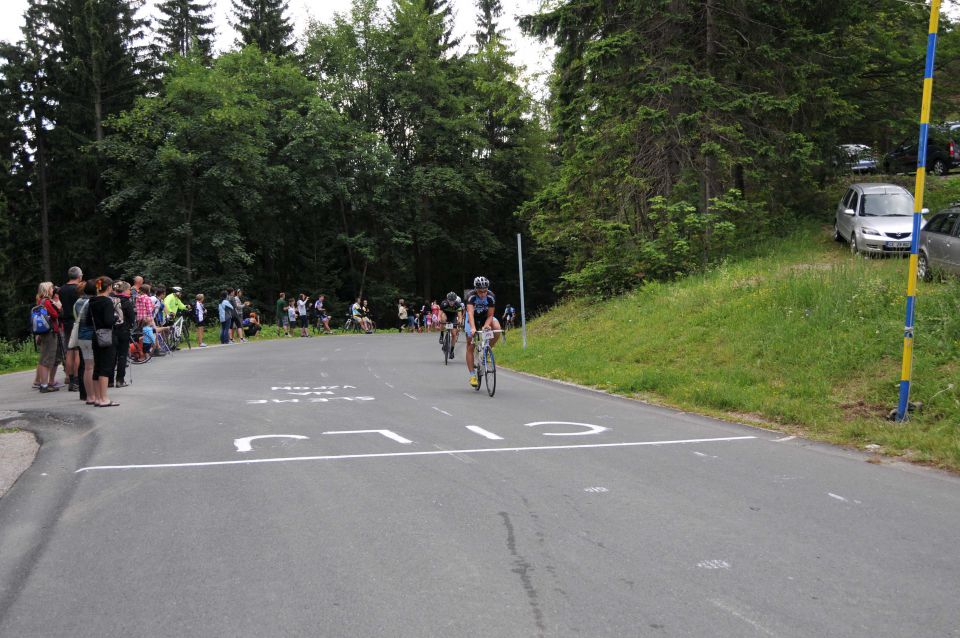 17.kolesarski vzpon na Sleme (na cilju) - foto povečava