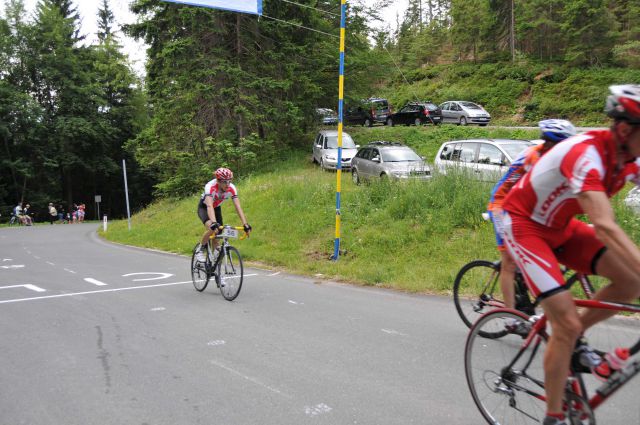 17.kolesarski vzpon na Sleme (na cilju) - foto