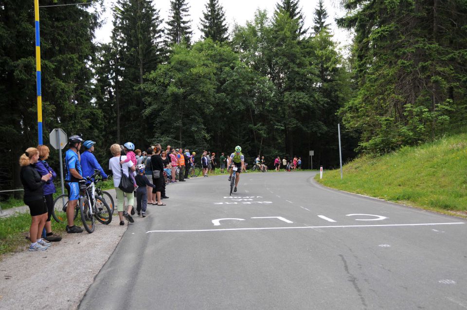 17.kolesarski vzpon na Sleme (na cilju) - foto povečava