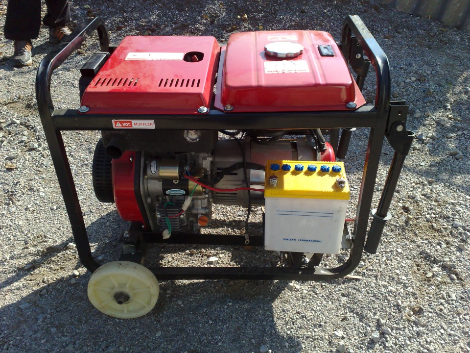 Generator 9kW - foto povečava