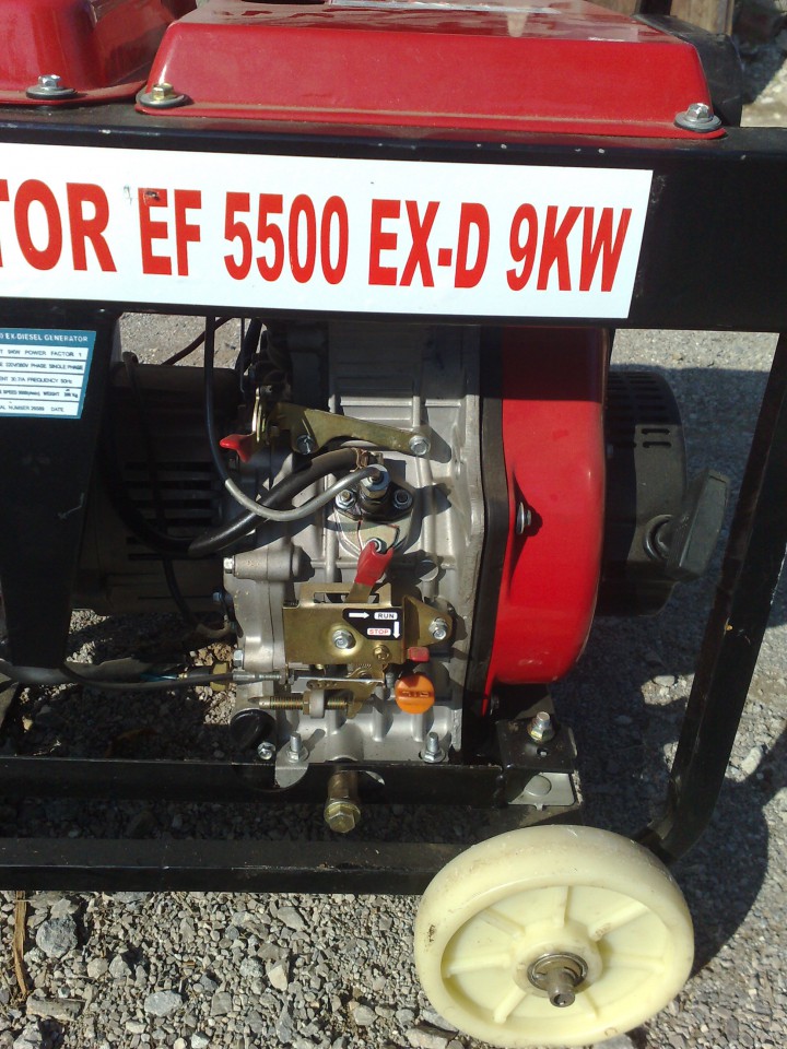 Generator 9kW - foto povečava