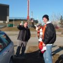 Arriving to Udine! Simon, Domen & Me