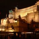 piazza venezia at night