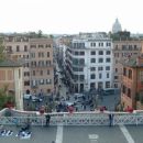 the view from the top of the steps