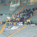 the away fans