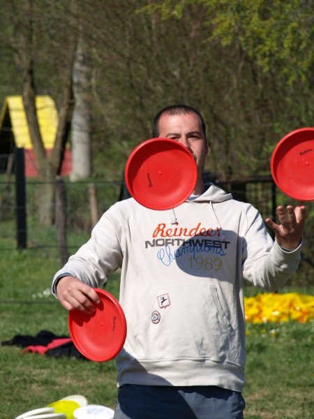 Frisbee seminar & frisbee  4 fun - foto