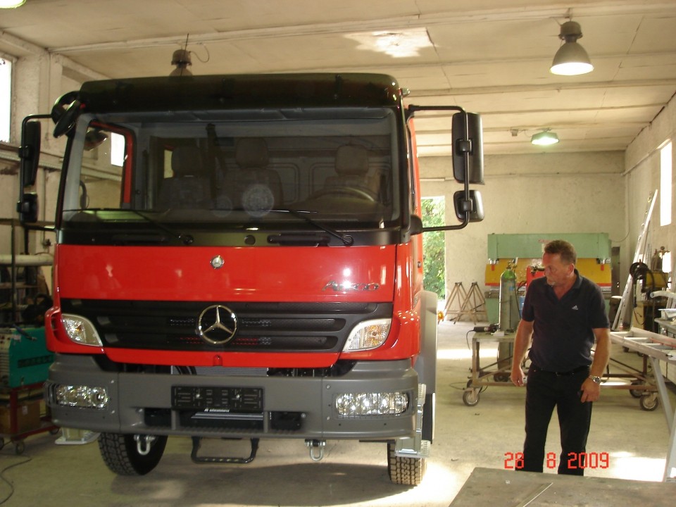 Novo vozilo in scena za gasilsko veselico - foto povečava