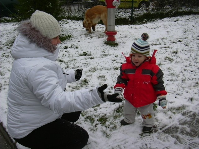 S Katjo na snegu