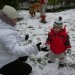 s Katjo na snegu
