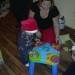 to super glasbeno didaktično mizico mi je pa božiček prinesel pri Katji in Andreju