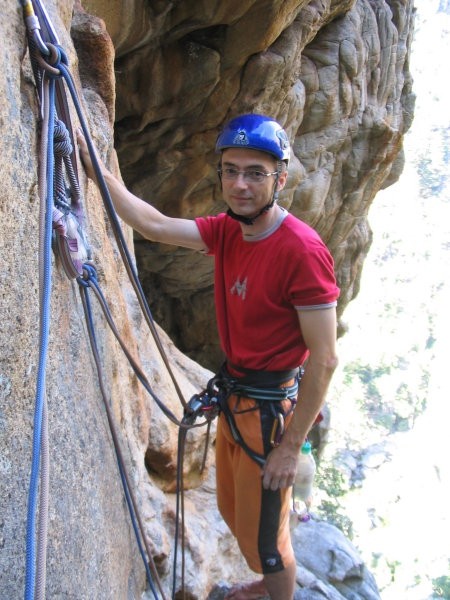 Korzika: Rossolino - Ombre et lumiere 6b (6a  - foto