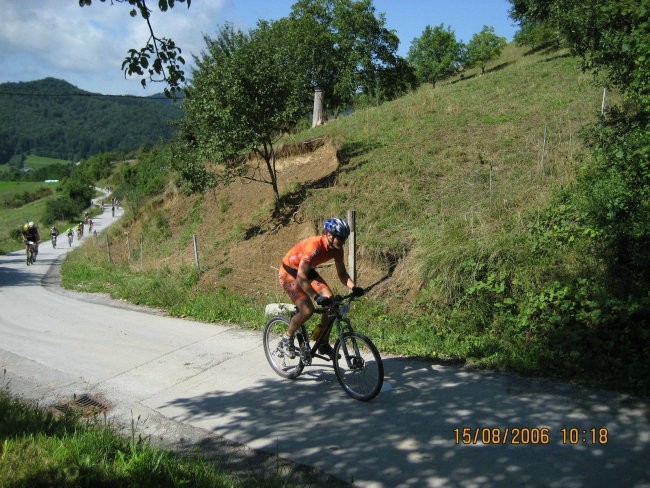 Vzpon na Strnadov travnik 2006 - foto povečava
