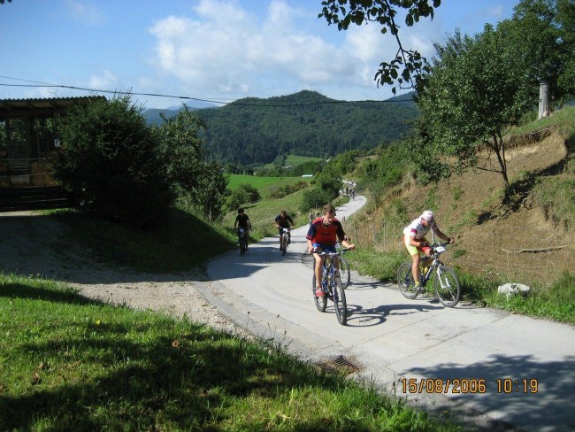 Vzpon na Strnadov travnik 2006 - foto povečava