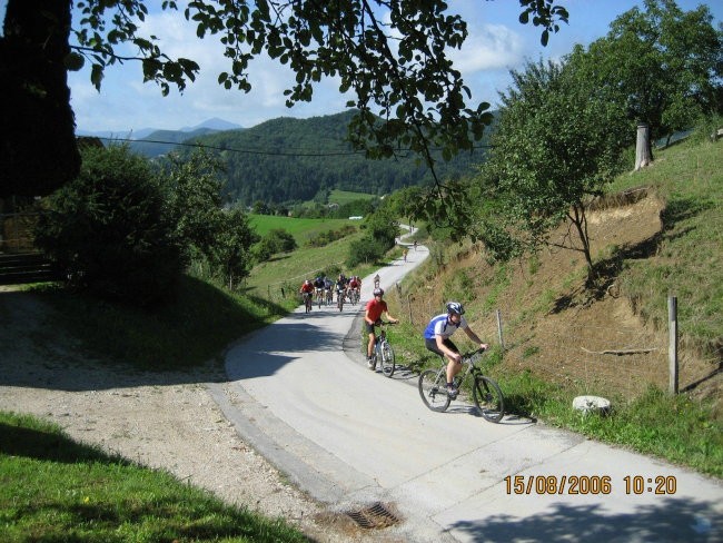 Vzpon na Strnadov travnik 2006 - foto povečava