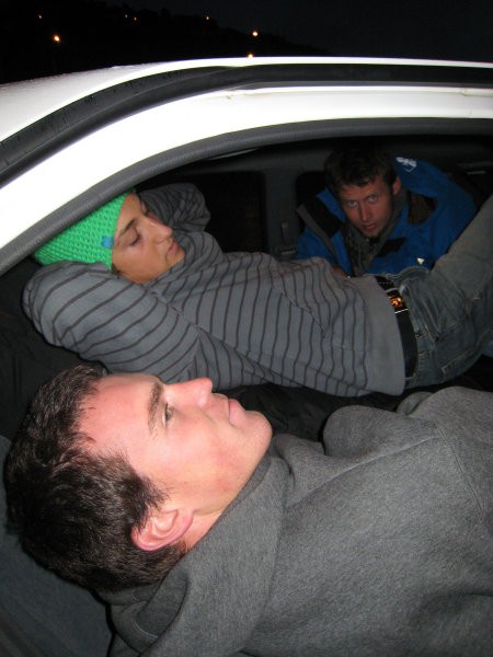Prva prespana noč v NZ je bla pač u avtu :)
KA MORŠ :)